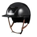 Casco Kask Kooki Lady con barboquejo marrón