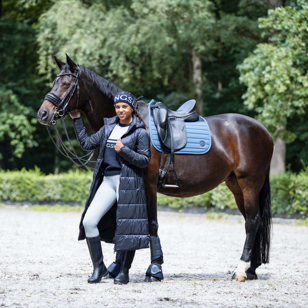 Abrigo Largo Impermeable de Equitación Kingsland Monica para Mujer - Kingsland (7)