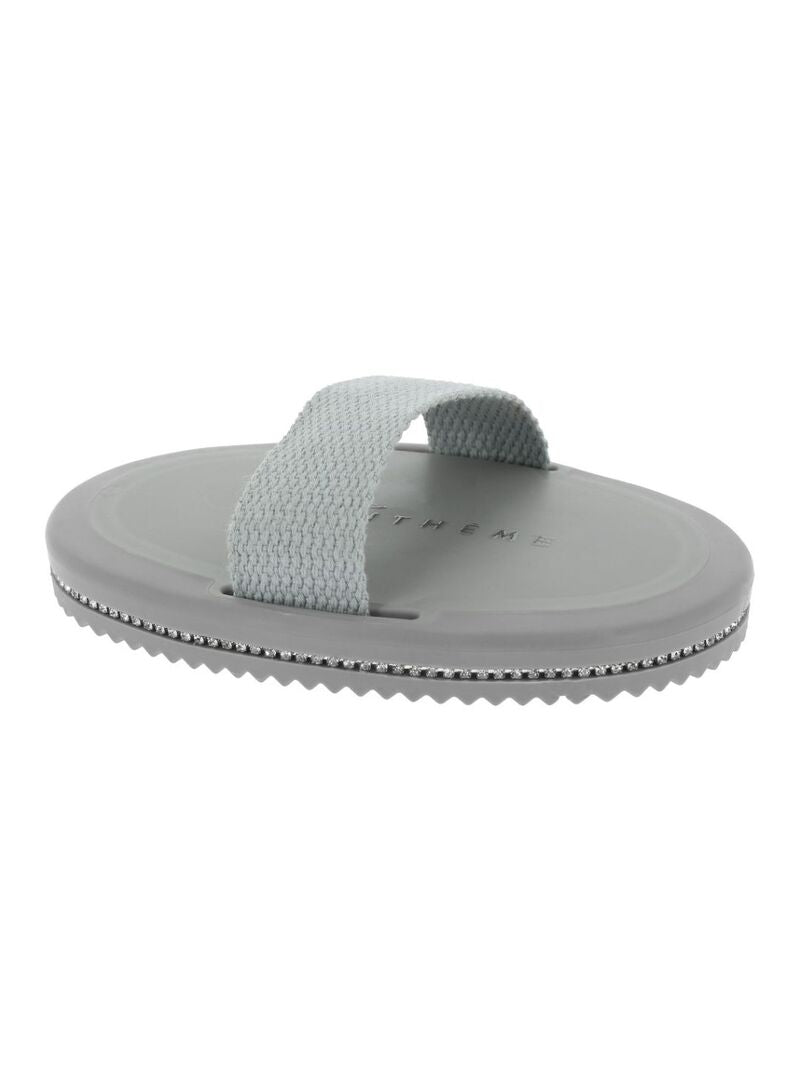 Almohaza Je T’aime Equithème “Strass” Gris - Equitheme