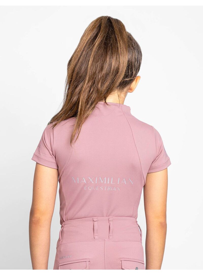 Base Layer Manga Corta Junior Maximilian Rosa Taupe - Maximilian (3)