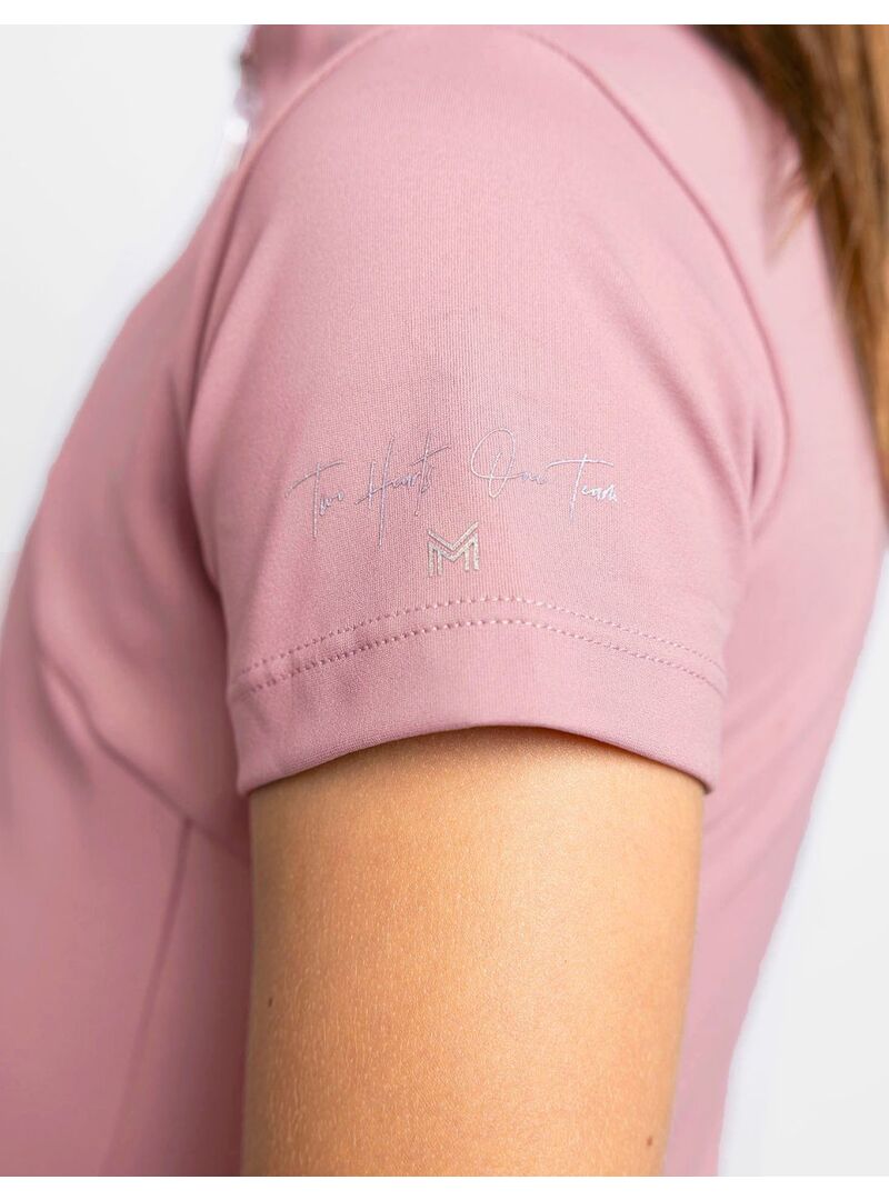 Base Layer Manga Corta Junior Maximilian Rosa Taupe - Maximilian (4)