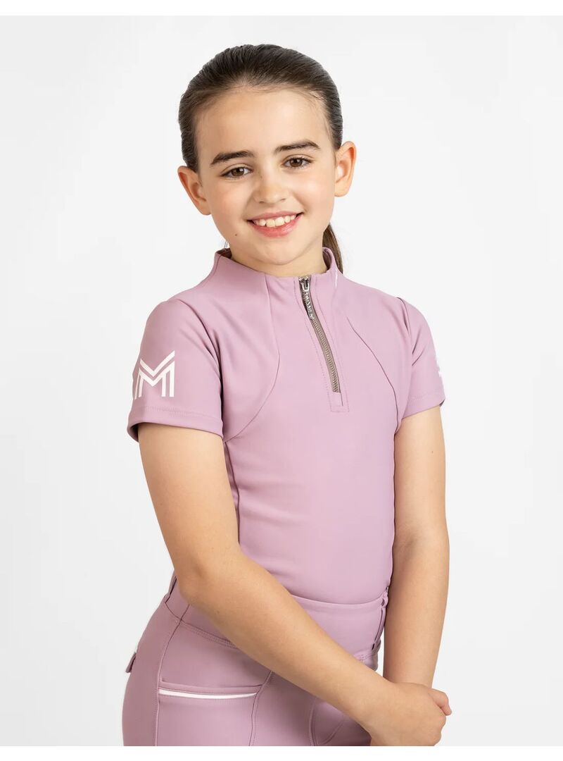 Base Layer Manga Corta Junior Maximilian Rosa Taupe - Maximilian (7)
