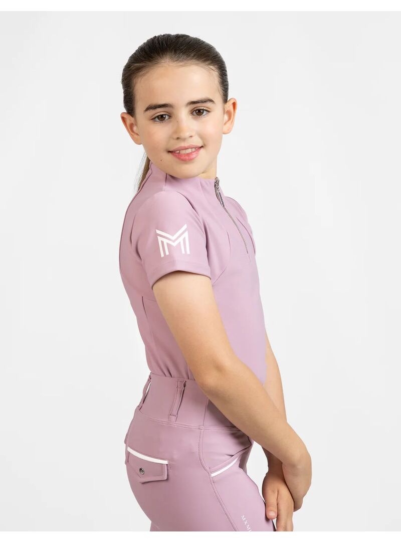 Base Layer Manga Corta Junior Maximilian Mauve - Maximilian (2)