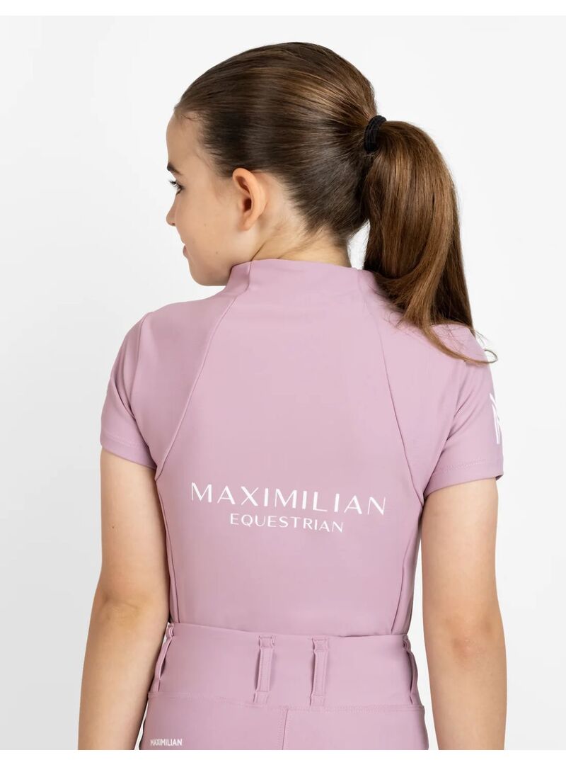 Base Layer Manga Corta Junior Maximilian Mauve - Maximilian (4)