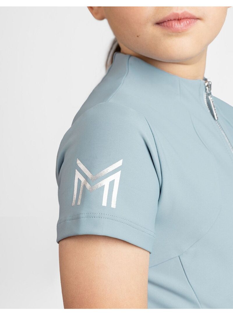 Base Layer Manga Corta Junior Maximilian Aqua - Maximilian (4)
