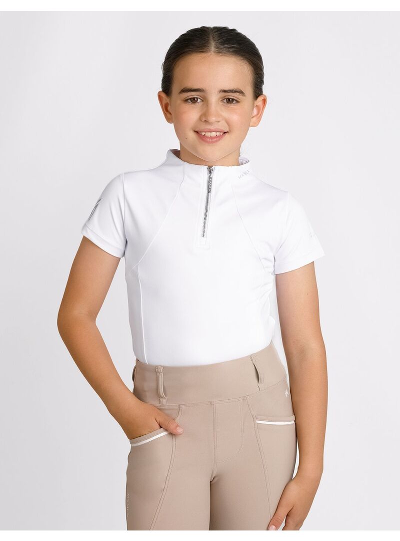 Base Layer Manga Corta Junior Maximilian Blanco - Maximilian