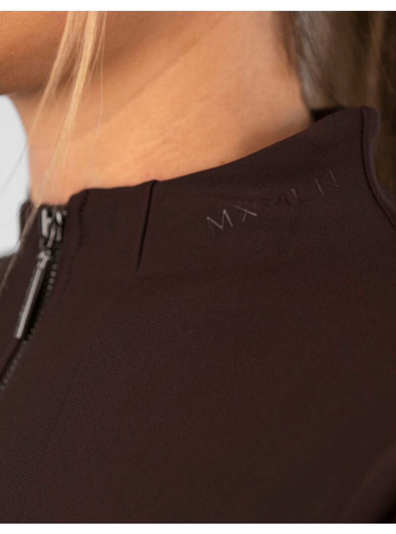 Base Layer Manga Corta Mujer Maximilian Chocolate - Maximilian (5)