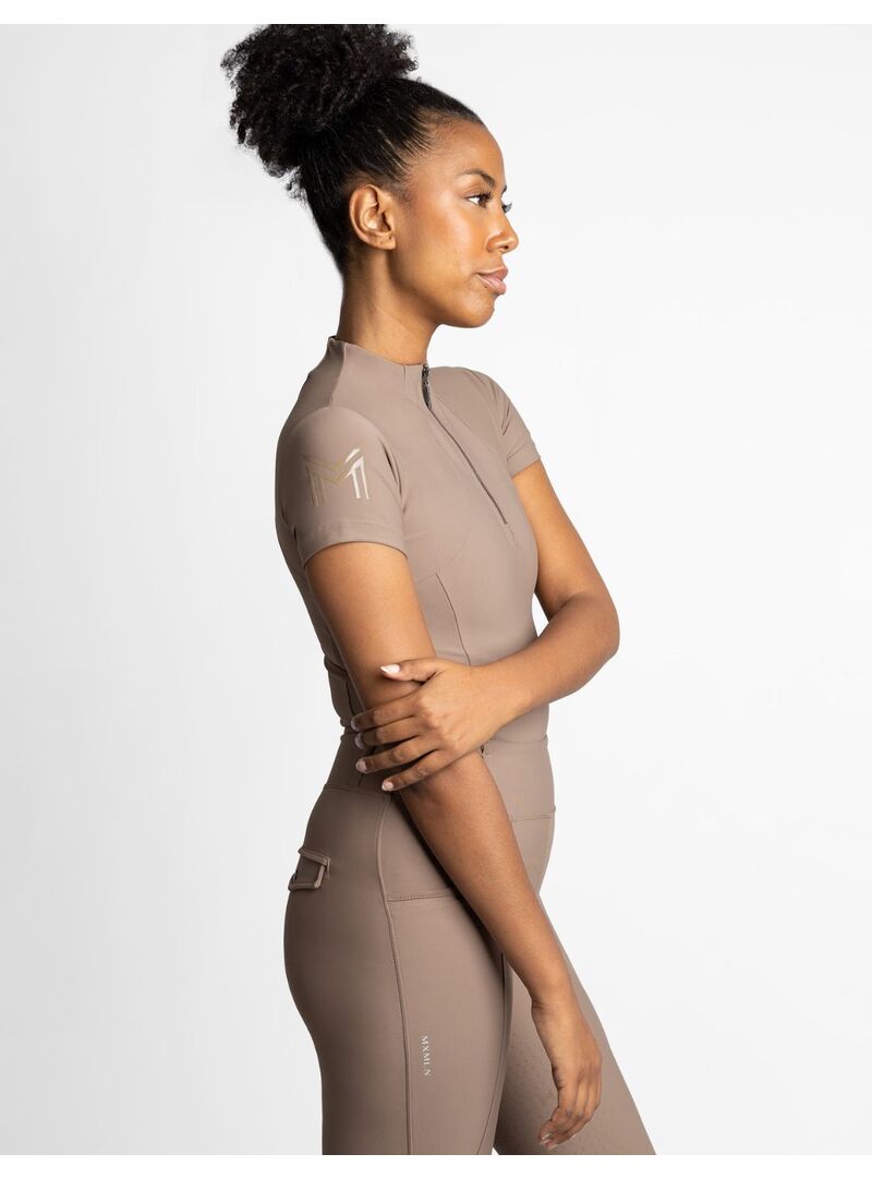 Base Layer Manga Corta Mujer Maximilian Nougat - Maximilian (3)
