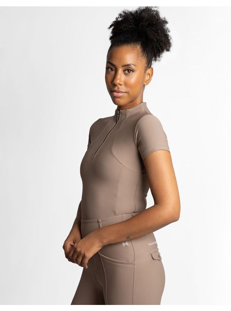 Base Layer Manga Corta Mujer Maximilian Nougat - Maximilian (8)