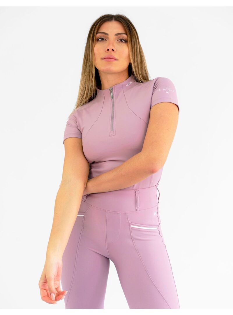 Base Layer Manga Corta Mujer Maximilian Mauve - Maximilian (8)