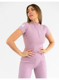 Base Layer Manga Corta Mujer Maximilian Mauve - Maximilian