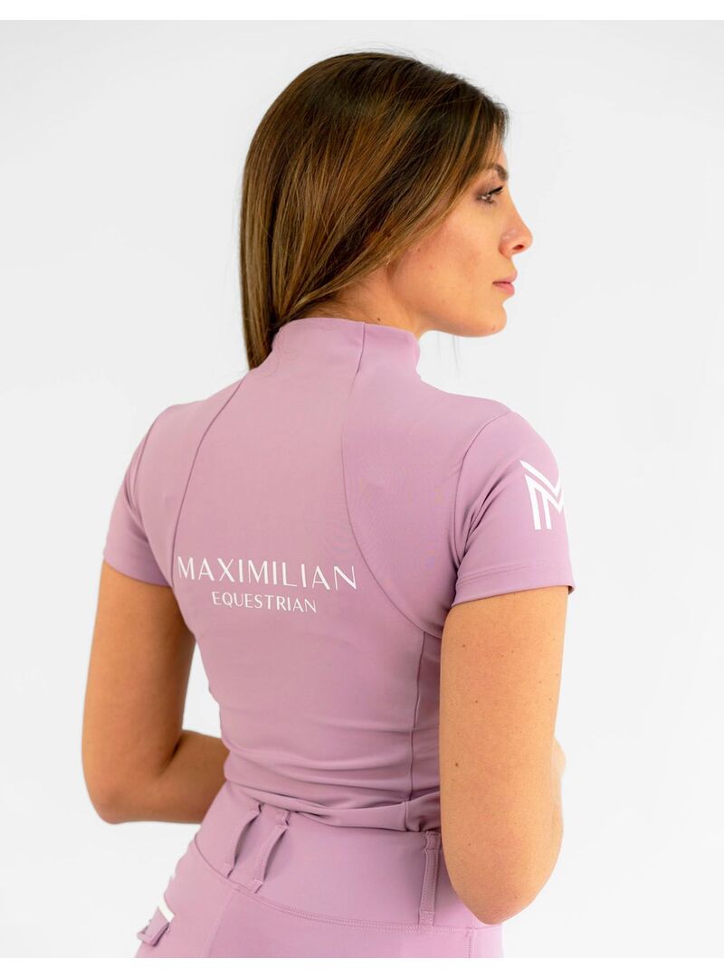 Base Layer Manga Corta Mujer Maximilian Mauve - Maximilian (2)