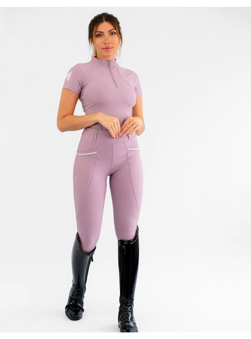 Base Layer Manga Corta Mujer Maximilian Mauve - Maximilian (7)
