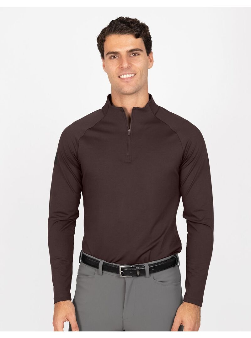 Base Layer Manga Larga Code Hombre Maximilian Chocolate - Maximilian