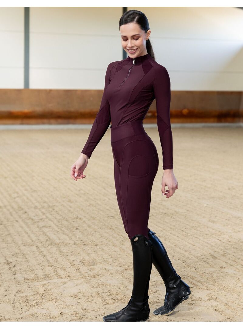Base Layer Manga Larga Frame Mujer Maximilian Burdeos - Maximilian (9)