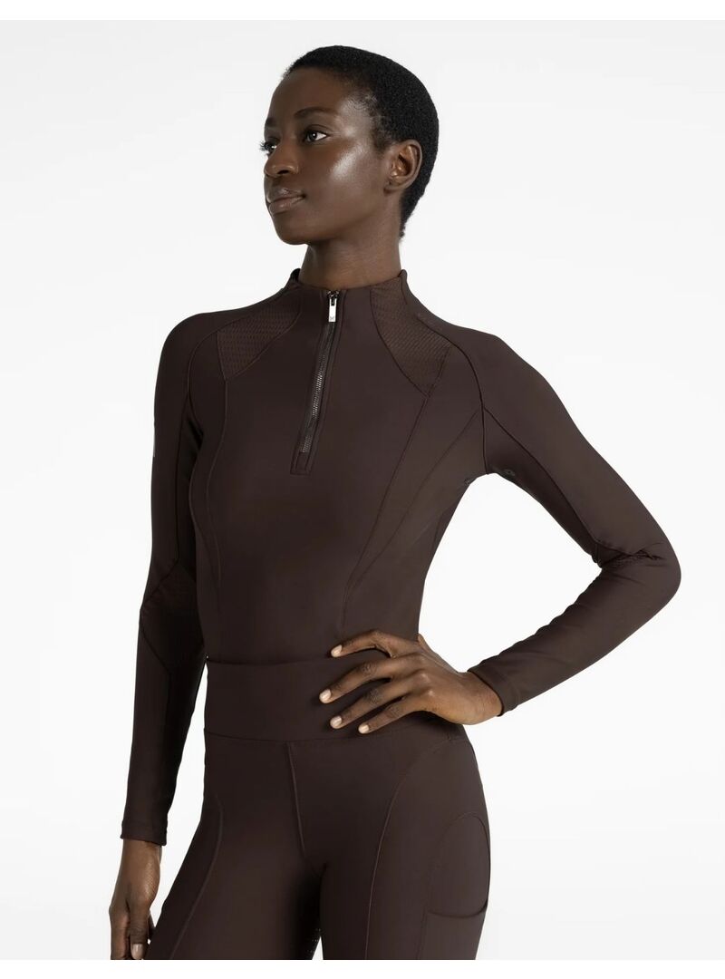 Base Layer Manga Larga Frame Mujer Maximilian Chocolate - Maximilian (2)
