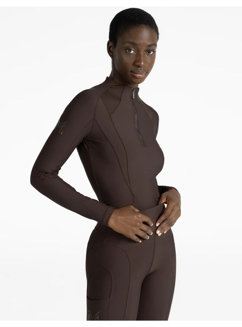 Base Layer Manga Larga Frame Mujer Maximilian Chocolate - Maximilian (9)
