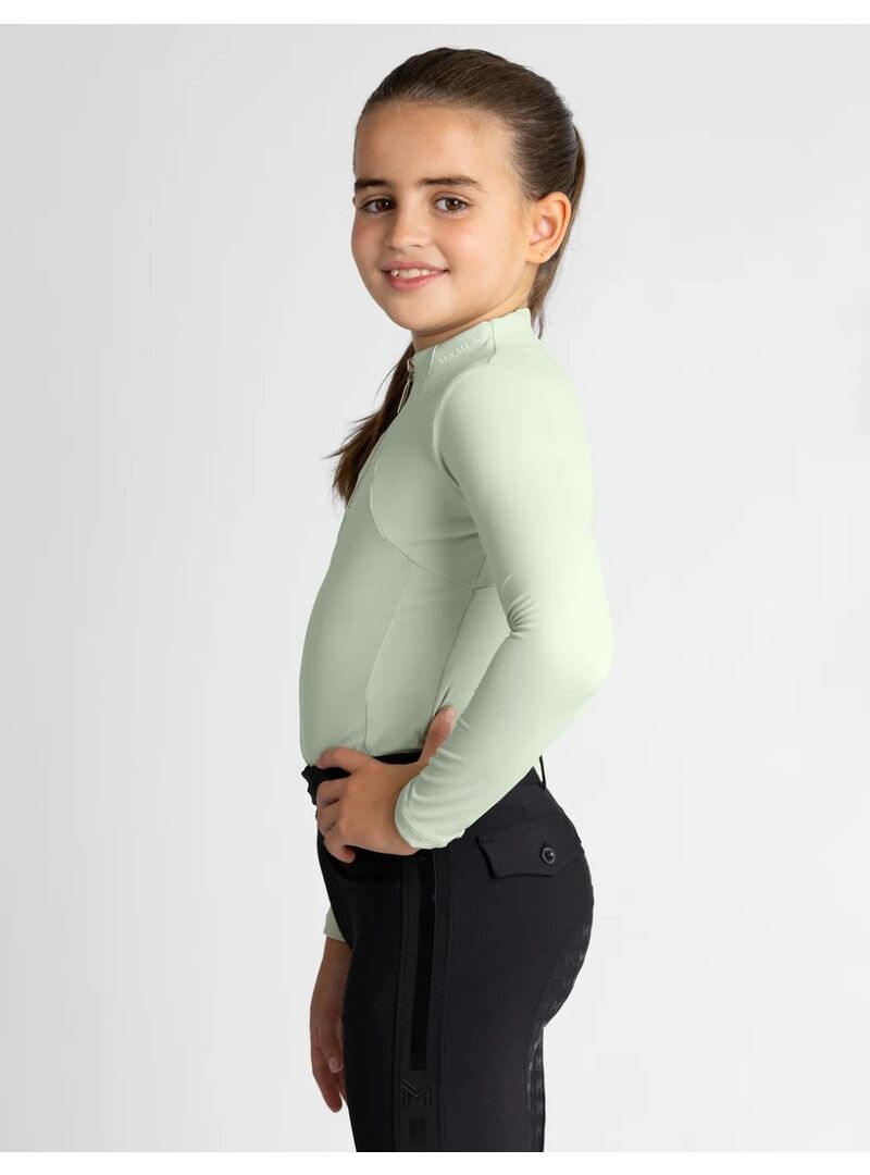 Base Layer Manga Larga Junior Maximilian Sage Green - Maximilian (3)