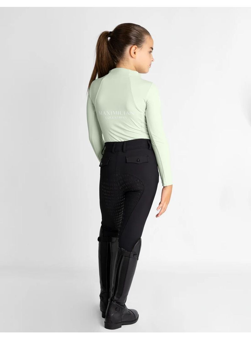 Base Layer Manga Larga Junior Maximilian Sage Green - Maximilian (7)