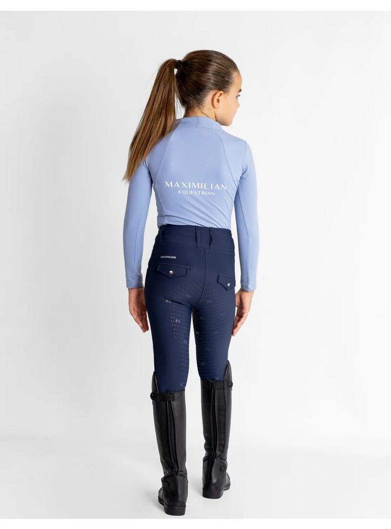 Base Layer Manga Larga Junior Maximilian Iris Blue - Maximilian (5)