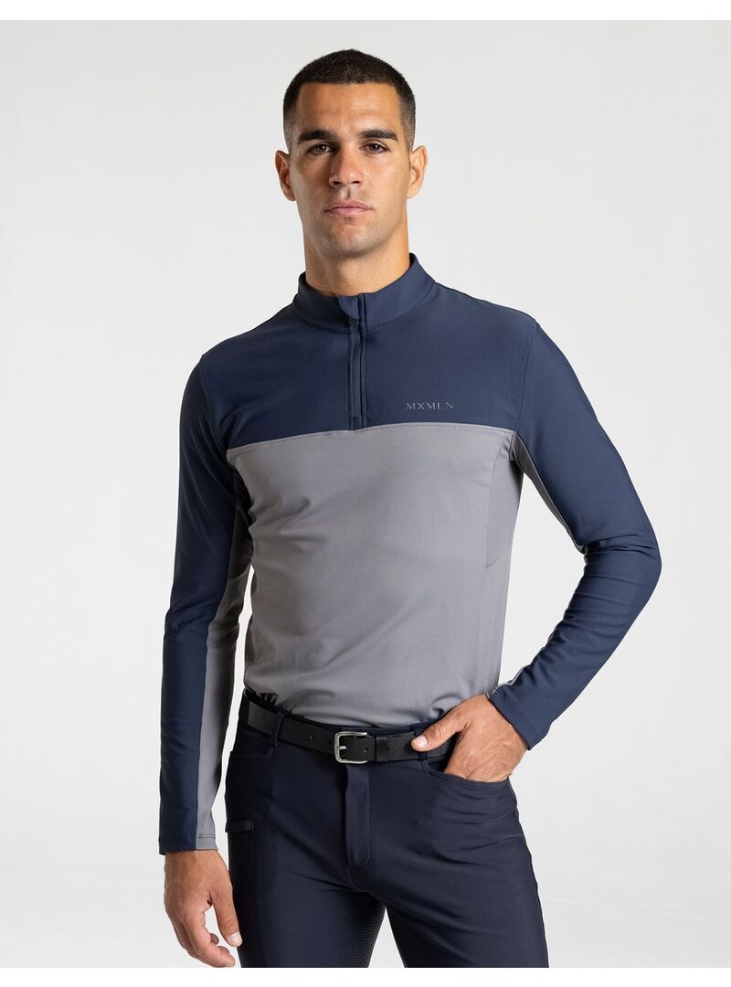Base Layer Manga Larga Kent Hombre Maximilian Marino/Burdeos - Maximilian (10)