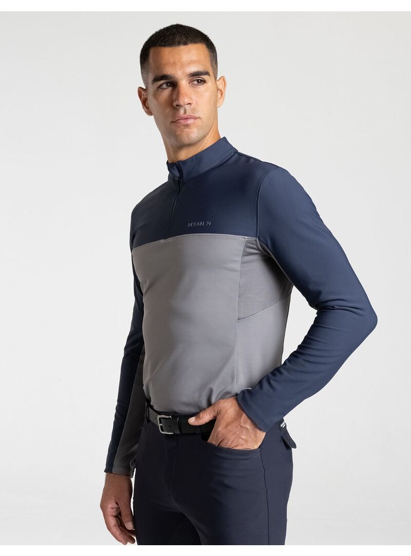 Base Layer Manga Larga Kent Hombre Maximilian Marino/Gris - Maximilian (3)