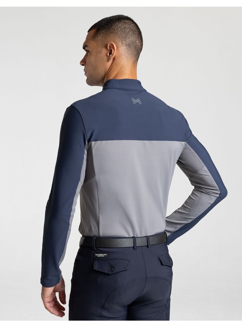 Base Layer Manga Larga Kent Hombre Maximilian Marino/Gris - Maximilian (5)