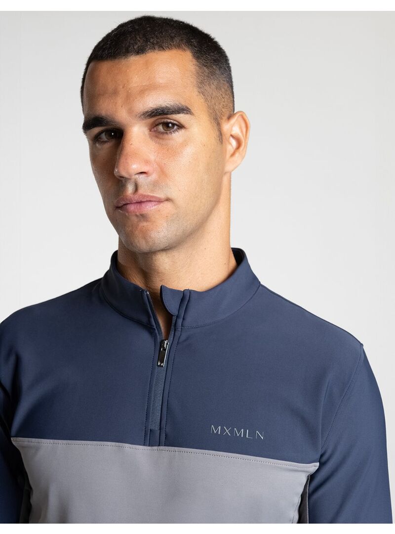 Base Layer Manga Larga Kent Hombre Maximilian Marino/Gris - Maximilian (6)