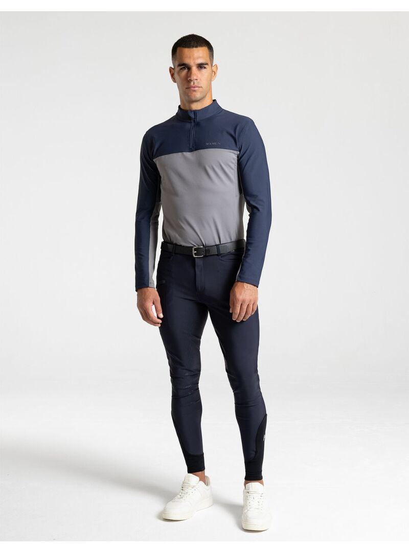 Base Layer Manga Larga Kent Hombre Maximilian Marino/Gris - Maximilian (9)