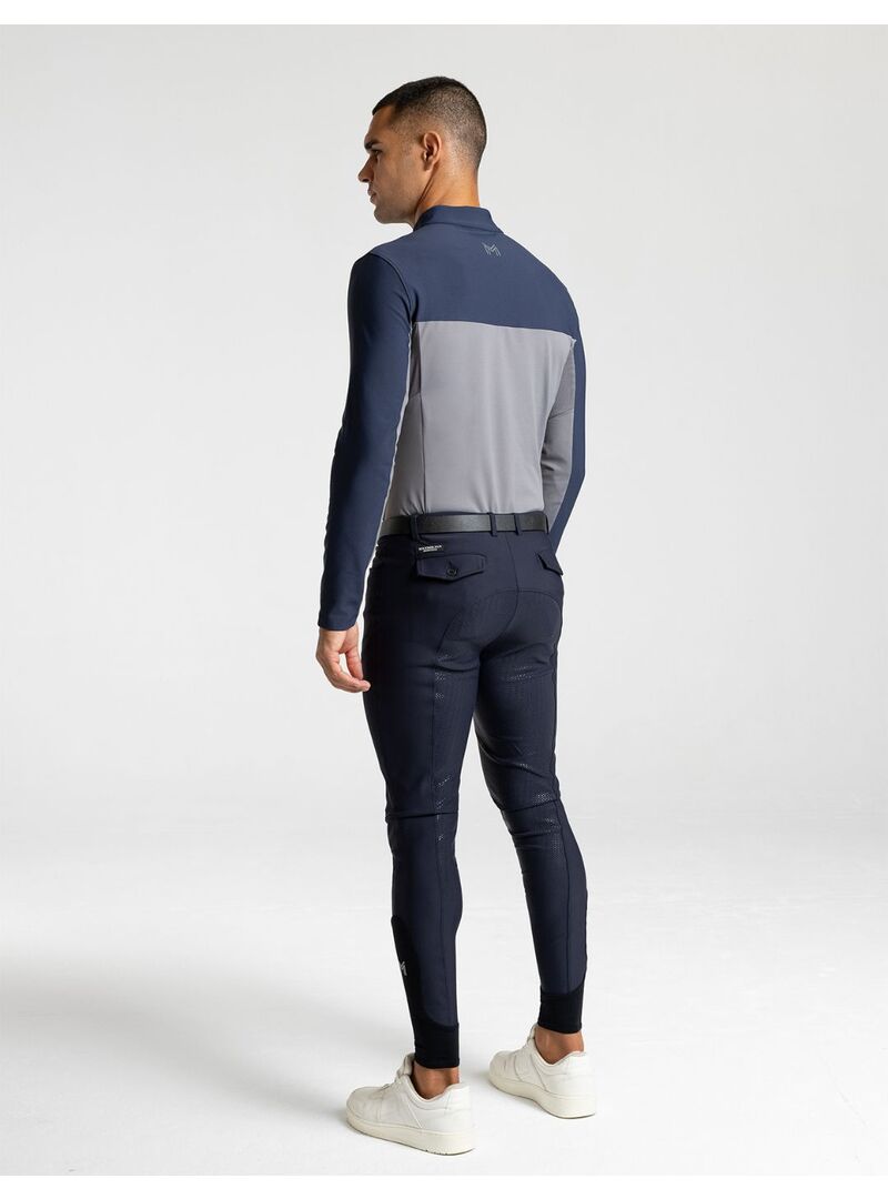 Base Layer Manga Larga Kent Hombre Maximilian Marino/Gris - Maximilian (10)