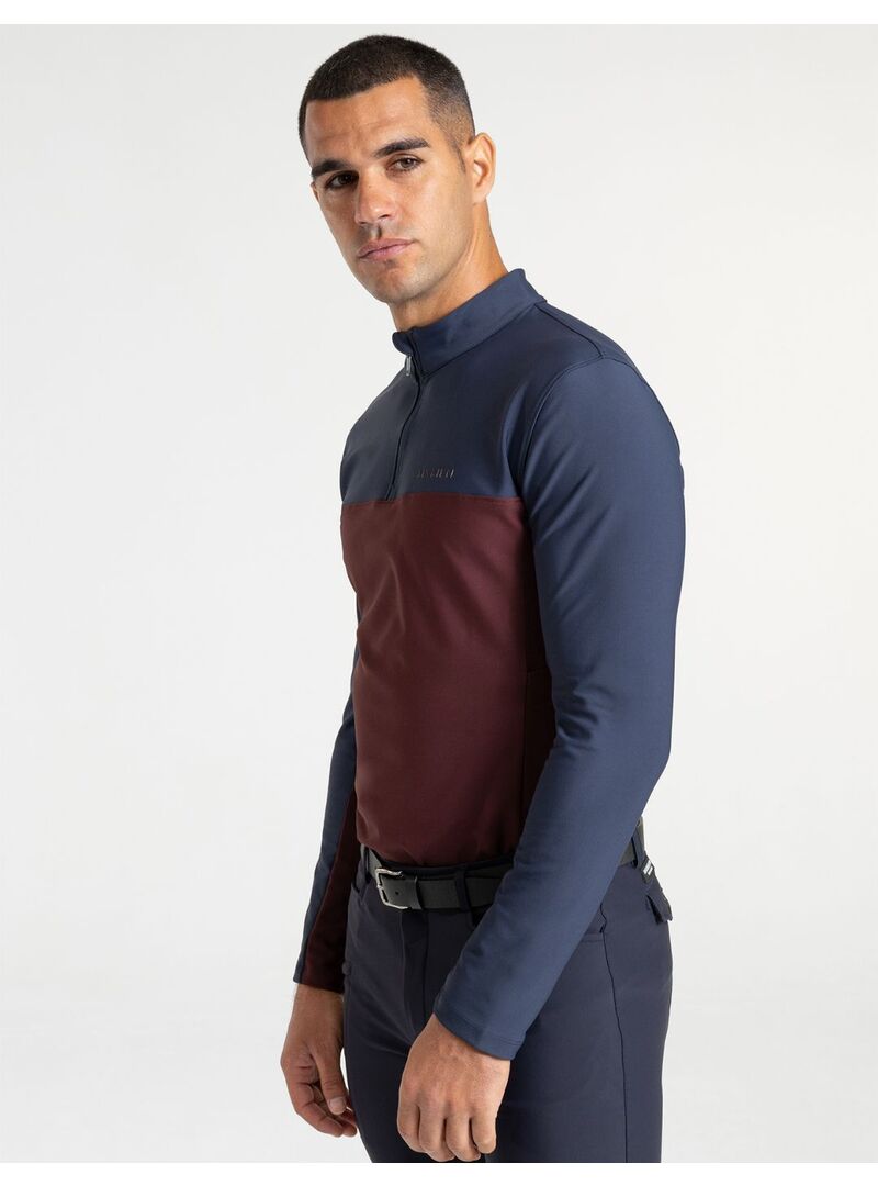 Base Layer Manga Larga Kent Hombre Maximilian Marino/Burdeos - Maximilian (3)