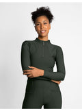 Base Layer Manga Larga Mujer Maximilian Hunter Green - Maximilian