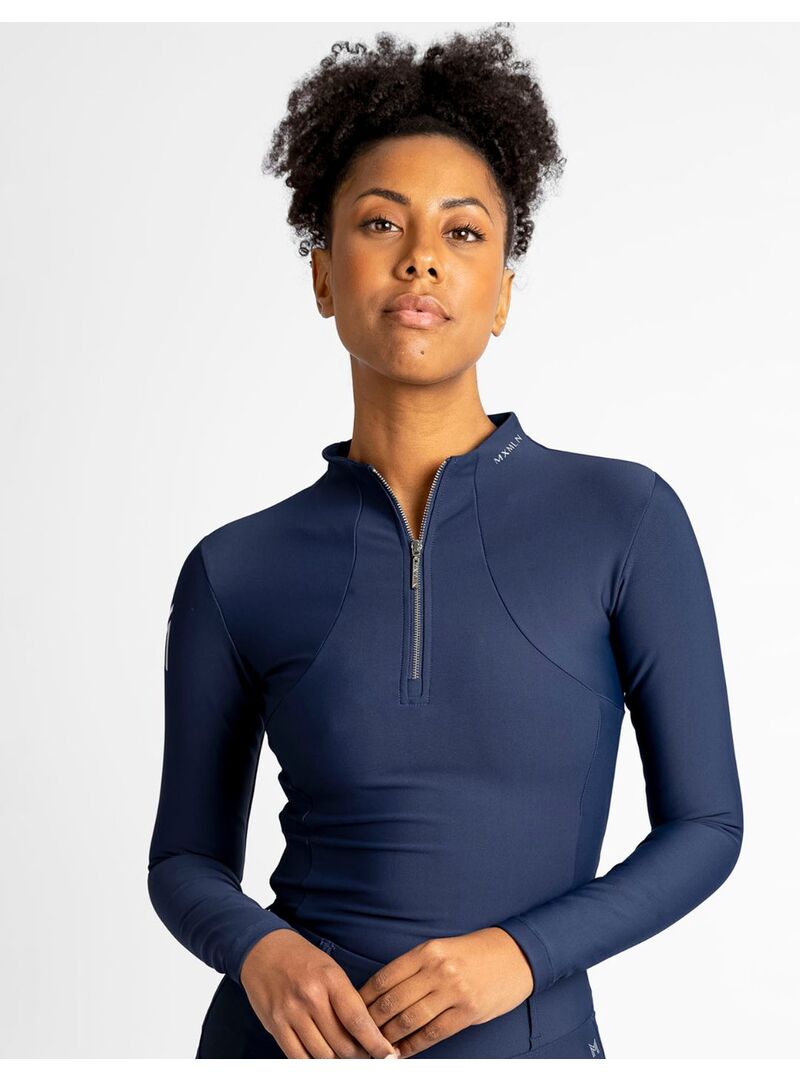 Base Layer Manga Larga Mujer Maximilian Blanco/Dorado - Maximilian (8)