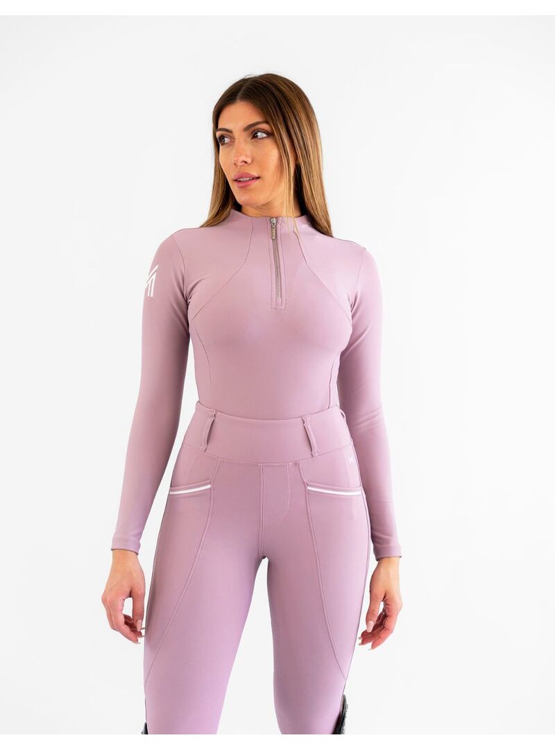Base Layer Manga Larga Mujer Maximilian Blanco/Dorado - Maximilian (10)