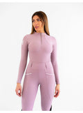 Base Layer Manga Larga Mujer Maximilian Mauve - Maximilian