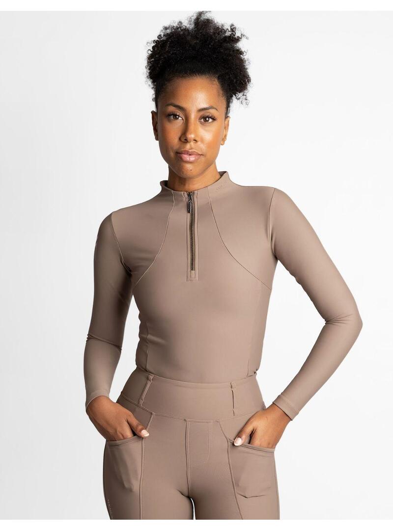 Base Layer Manga Larga Mujer Maximilian Nougat - Maximilian