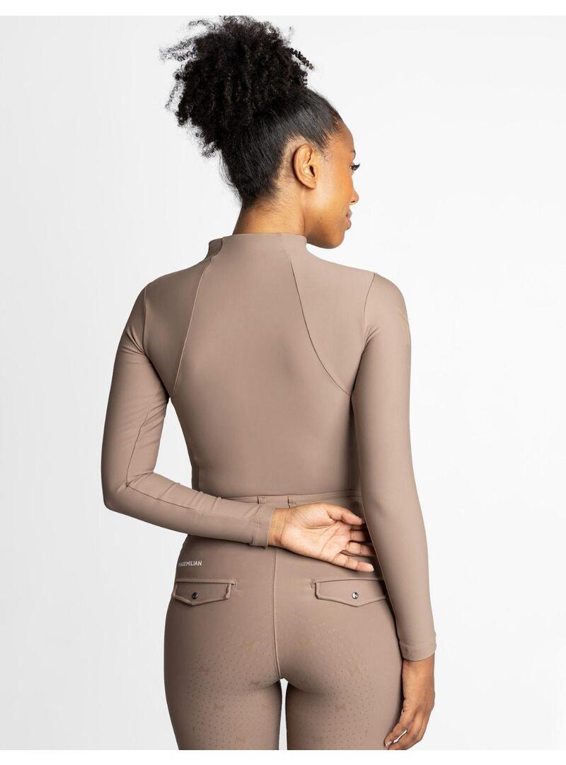 Base Layer Manga Larga Mujer Maximilian Nougat - Maximilian (4)