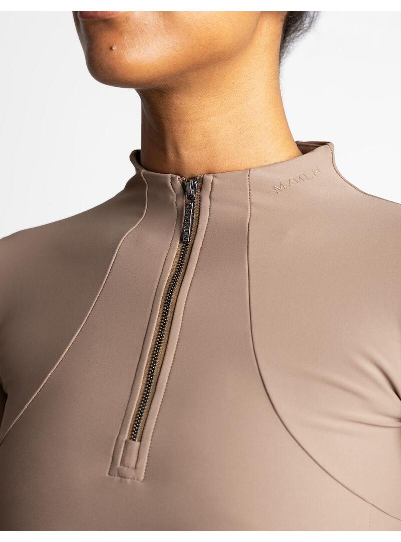 Base Layer Manga Larga Mujer Maximilian Nougat - Maximilian (5)