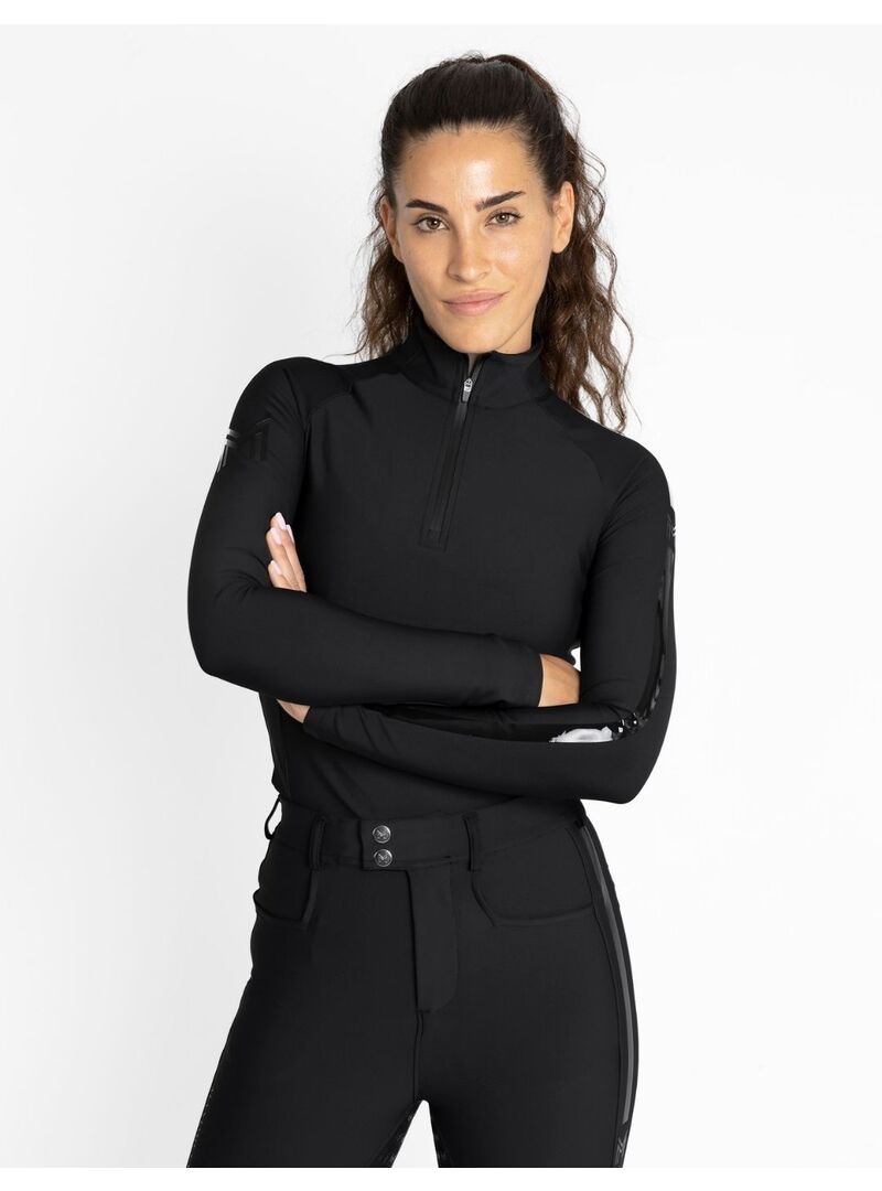 Base Layer Manga Larga Reflection Mujer Maximilian Negro - Maximilian