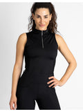 Base Layer sin Mangas Mujer Maximilian Negro - Maximilian