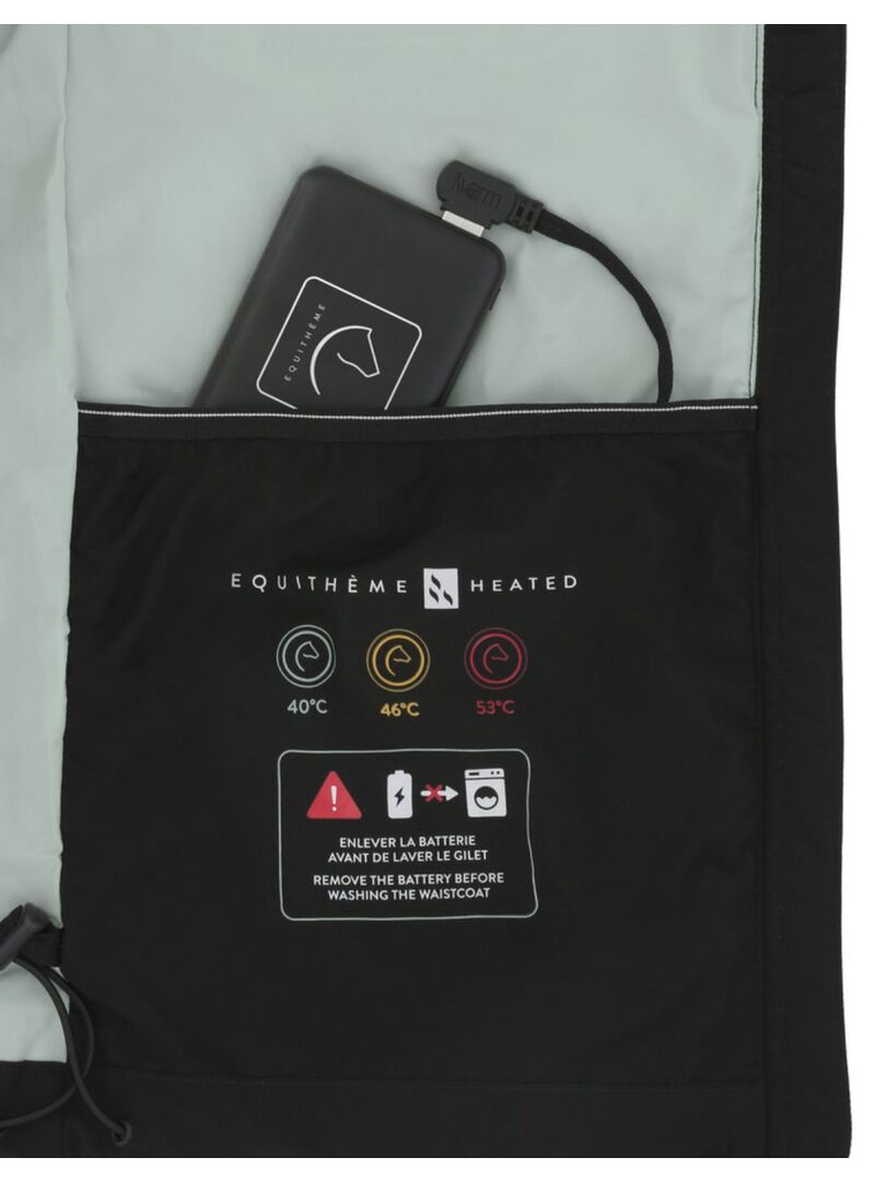 Batería para Chaleco Calefactable Equithème “Charlie” Negro - Equitheme (3)