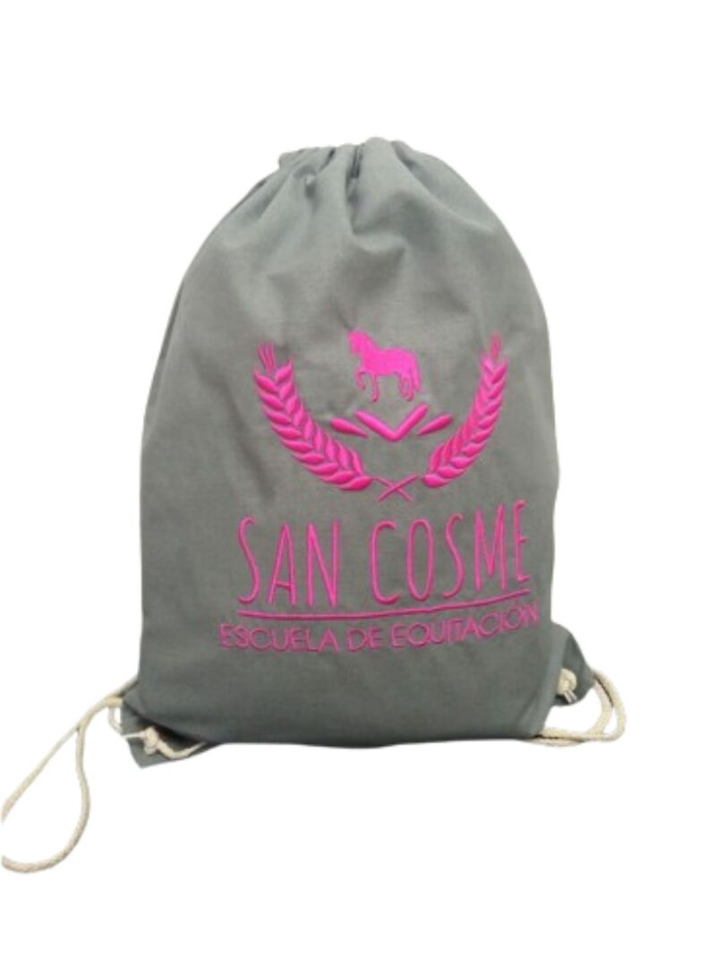 Bolsa Mochila San Cosme Gris - Tuxe Clubs