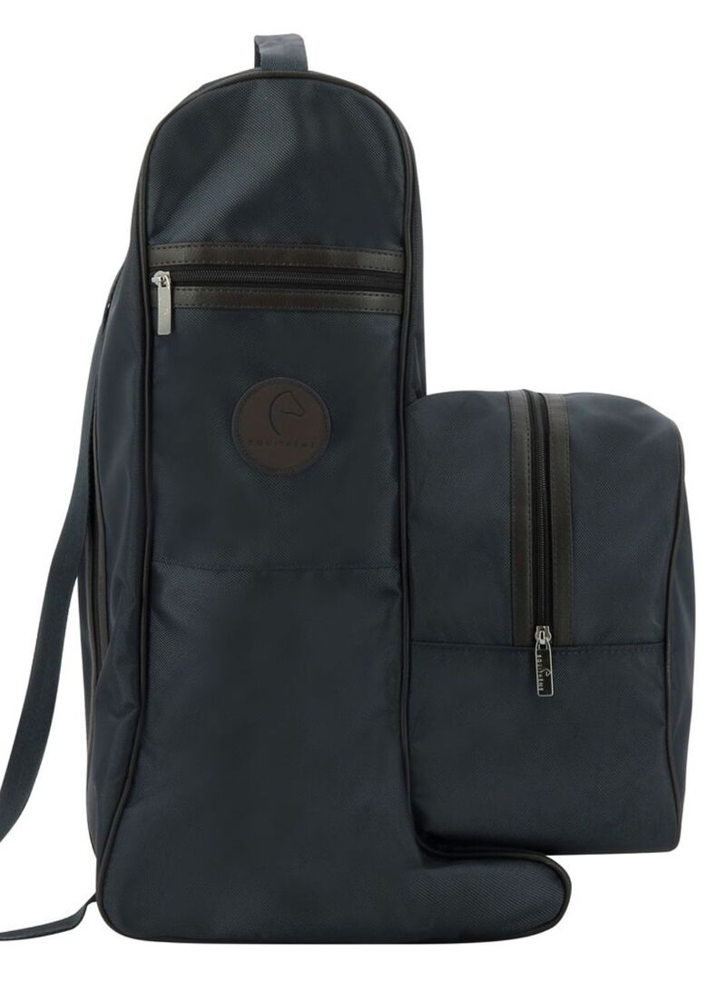 Bolsa para Botas y Bolsa para casco Equithème “Premium” Marino - Equitheme (3)