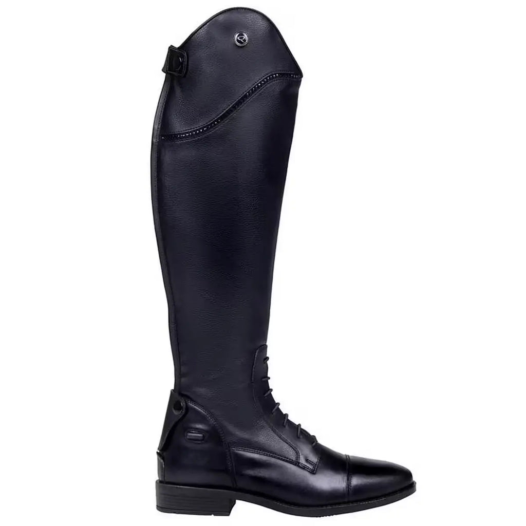 Botas de equitación QHP Lyssa adulto caña ancha