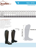 Botas Lexhis Ariana Sintética (Par) Negro - Lexhis