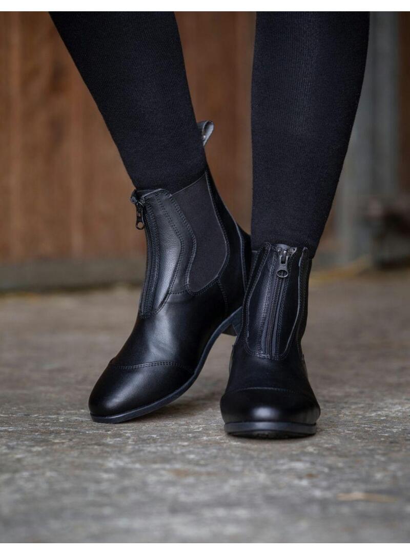 Botines EQUITHEME 'Zurich' con cremallera Negro - Equitheme