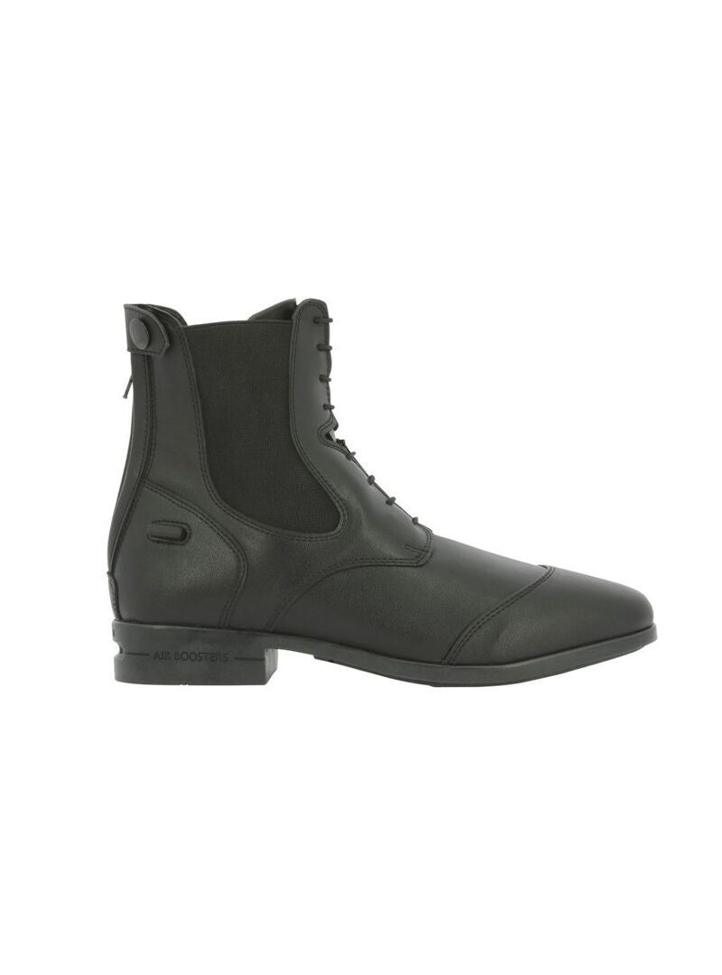 Botines Equithème “Zurich” con Cremallera y Cordones Negro - Equitheme