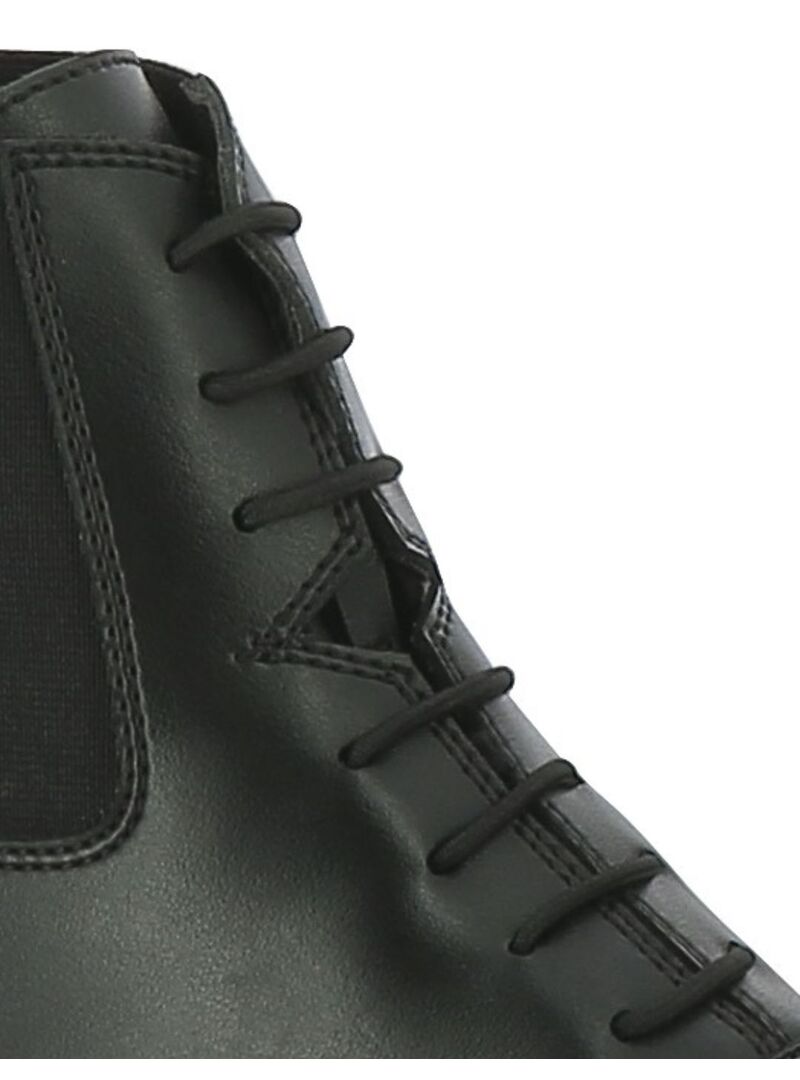 Botines Sintético con Cordones Riding World Negro - Riding World (3)
