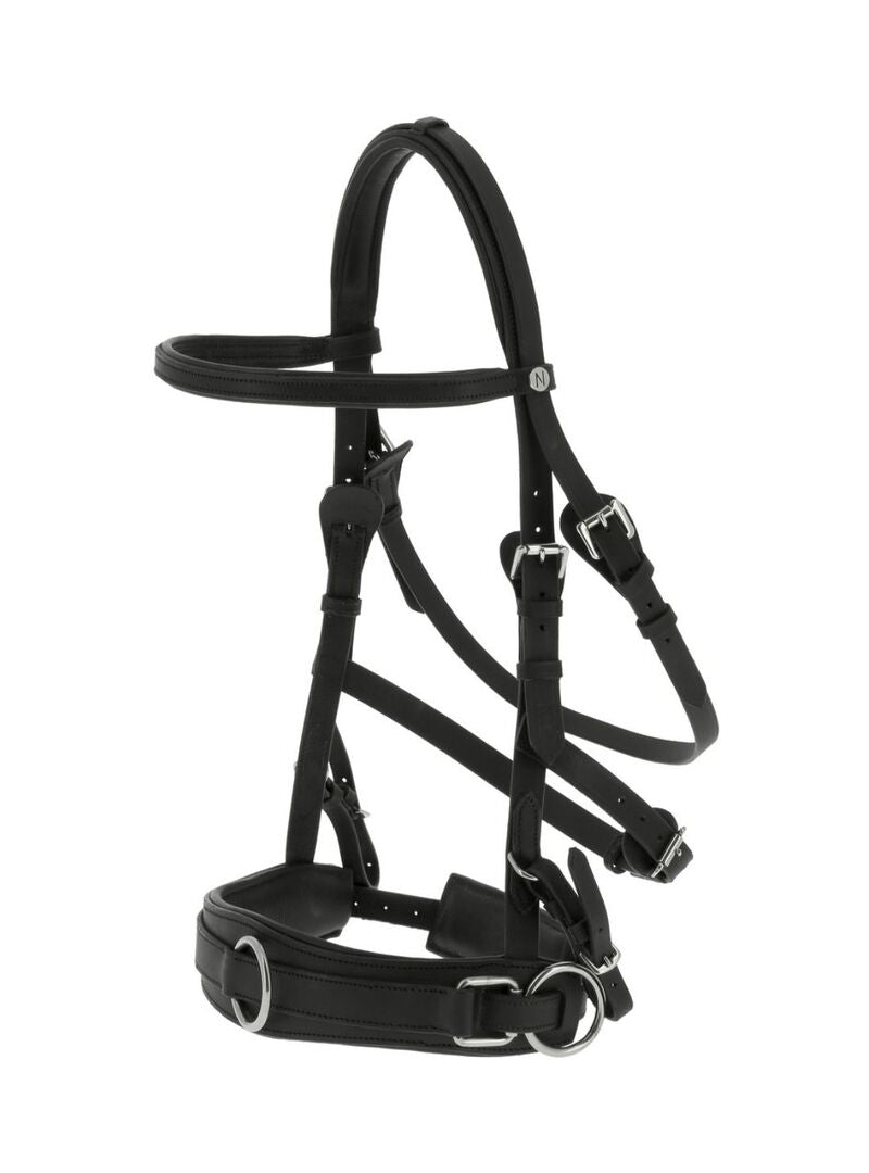 Cabezada Ancho Norton Negro - Norton