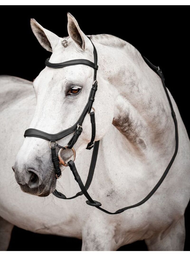 Cabezada Inglesa Horseware Micklem 2 Competition Bridle (Sin Riendas) Negro - Horseware